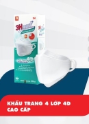 Khẩu Trang 4 lớp 4D MASK - hộp 20 cái