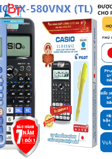 MT CASIO FX-580VNX + PILOT Bút dạ quang Spotliter Refillable