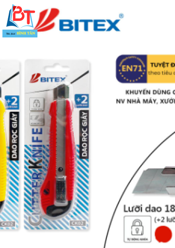 Dao rọc giấy 18 mm CK02