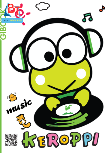 Tập 96 trang H1-51 "Keroppi" 80gsm