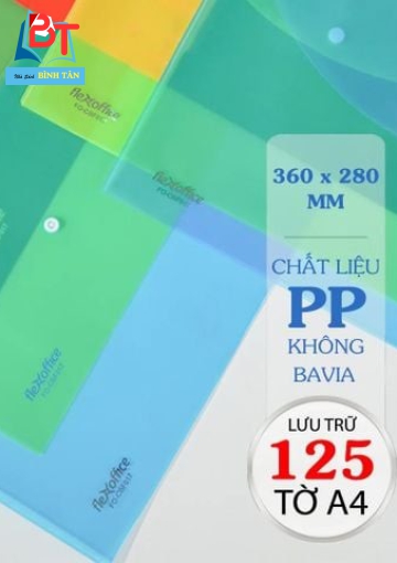 Bìa nút F4 Thiên Long Flexoffice FO-CBF017