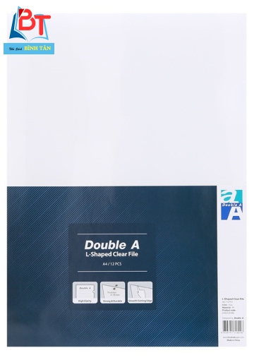 Bìa lá A4 DoubleA - xấp 12 cái