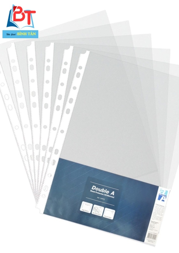 Bìa lổ A4 DoubleA - xấp 10 cái