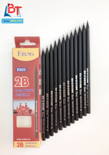 Bút chì gỗ 2B Eras E603 (12 cây / hộp)