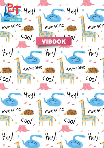 Tập Vibook 200tr "I love my Pet" (60) , in oly