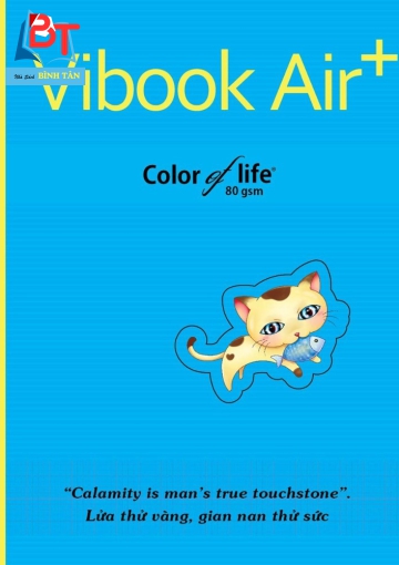 Tập Vibook AIR PLUS "12 Con Giáp" in caro